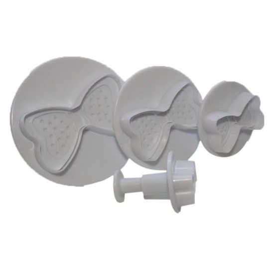 Gepunktet Schleife Ausstechformen 4er Set - G0858 - Mytortenland